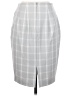 Express Checkered-gingham Gray Formal Skirt Size 4 - photo 2
