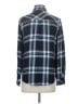 Rails 100% Rayon Plaid Blue Long Sleeve Button-Down Shirt Size S - photo 2