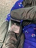 Sweet Rain 100% Polyester Polka Dots Blue Long Sleeve Blouse Size M - photo 8