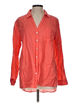 Sigrid Olsen Long Sleeve Button Down Shirt