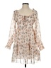Unbranded Floral Ivory Cocktail Dress Size M - photo 1