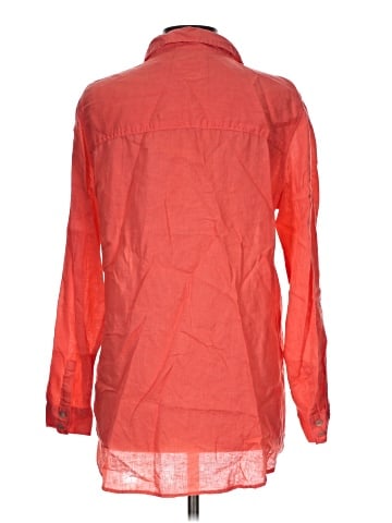 Sigrid Olsen Long Sleeve Button-Down Shirt (view 2)