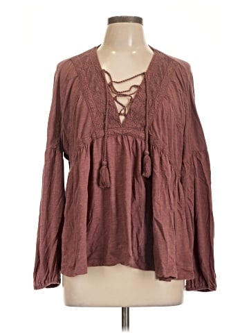 Lucky Brand Long Sleeve Blouse (view 1)