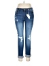 KANCAN JEANS Hearts Blue Jeans Size 11 - photo 1