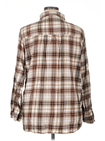 American Eagle Outfitters Long Sleeve Blouse (view 2)