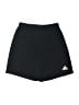 Adidas 100% Polyester Solid Black Athletic Shorts Size 7 - photo 1