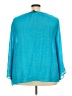 AGB Teal 3/4 Sleeve Blouse Size 3X - photo 2