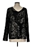 Chico's Black Long Sleeve Blouse Size Lg (2) - photo 1