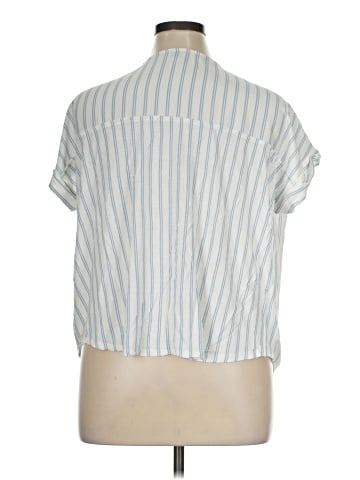 Ann Taylor LOFT Outlet Short Sleeve Blouse (view 2)