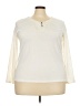 Hasting & Smith Ivory Long Sleeve Top Size 3X - photo 1