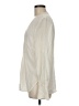 Thakoon 100% Silk Ivory Long Sleeve Silk Top Size 6 - photo 5