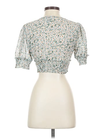 Polly 3/4 Sleeve Blouse (view 2)