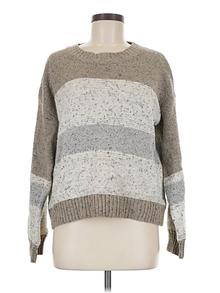 Pre-owned Lulus Pullover Sweater In Gray