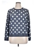 Lucky Brand Stars Blue Pullover Sweater Size XL - photo 1