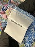 Rose + Olive 100% Rayon Paisley Blue Short Sleeve Blouse Size 1X - photo 8