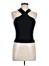 Topshop Black Sleeveless Top Size 12 - photo 1
