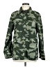 J.Crew 100% Cotton Camo Green Jacket Size M - photo 1