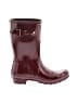 Hunter Burgundy Rain Boots Size 8 - photo 1