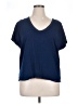 Cyrus Blue Short Sleeve Top Size XL - photo 1