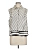 Express Ivory Sleeveless Blouse Size L - photo 1