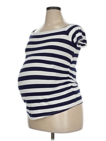Isabel Maternity 3/4 Sleeve Top (view 1)