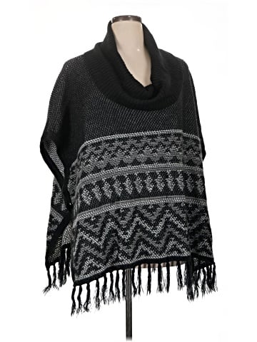 Great Northwest Indigo Poncho (view 1)
