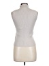 M Magaschoni Silver Sweater Vest Size L - photo 2