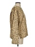 Ann Taylor LOFT 100% Polyester Polka Dots Gold Long Sleeve Blouse Size S - photo 4
