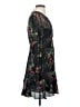 Parker 100% Polyester Floral Black Cocktail Dress Size XS - photo 4