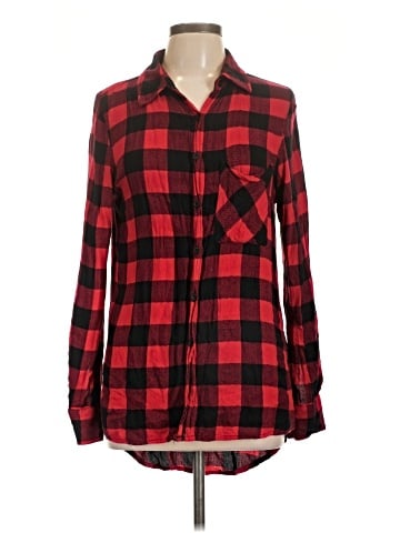 Rebellion Long Sleeve Button-Down Shirt (view 1)