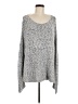 Eileen Fisher 100% Organic Cotton Gray Pullover Sweater Size M - photo 1