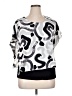 Joseph Ribkoff Silver Short Sleeve Blouse Size 14 - photo 1