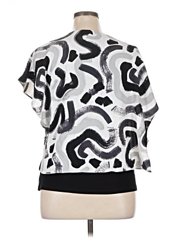 Joseph Ribkoff Short Sleeve Blouse (view 2)