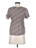 Urban Romantics 100% Rayon Gray Short Sleeve Blouse Size S - photo 2