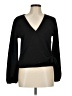 TeXTURE & THREAD Madewell Black Long Sleeve Blouse Size M - photo 1