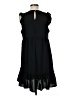 Altar'd State 100% Polyester Solid Black Casual Dress Size M - photo 2