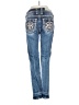 Rock Revival Paisley Blue Jeans Size 27 waist - photo 2