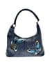 Anuschka 100% Leather Paisley Blue Leather Hobo One size - photo 1