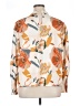Shein Curve Floral Orange Long Sleeve Blouse Size 14 Plus (1) - photo 2