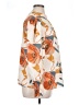 Shein Curve Floral Orange Long Sleeve Blouse Size 14 Plus (1) - photo 4