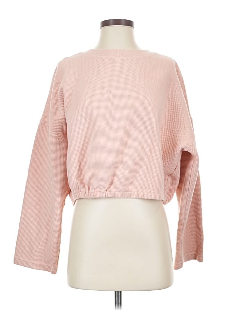 Pre-owned Fabletics Sweatshirt In Pink