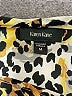 Karen Kane 100% Polyester Animal Print Gold Long Sleeve Blouse Size M - photo 6