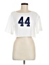 Shein White Short Sleeve T-Shirt Size 6 - photo 1
