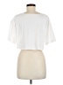 Shein White Short Sleeve T-Shirt Size 6 - photo 2
