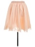 Comme Toi Solid Orange Formal Skirt Size M - photo 2