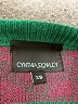 Cynthia Rowley TJX Paisley Green Wool Pullover Sweater Size XS - photo 7