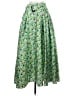 Beulah Style 100% Polyester Print Green Casual Skirt Size S - photo 1