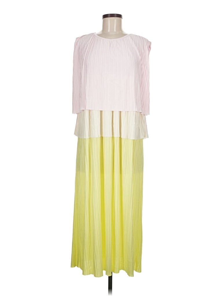 Pre-owned Boss By Hugo Boss Casual Dress In Yellow