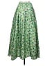 Beulah Style 100% Polyester Print Green Casual Skirt Size S - photo 2