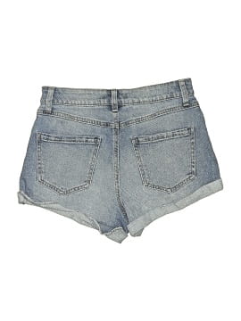 Happily Grey Denim Shorts (view 2)